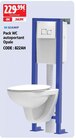 Pack wc autoportant opale - SIAMP en promo chez Screwfix Tourcoing à 229,99 €
