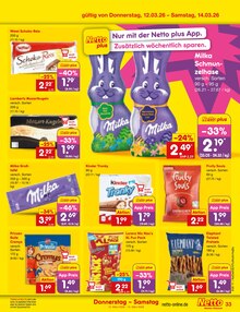 Milka im Netto Marken-Discount Prospekt "Aktuelle Angebote" mit 60 Seiten (Duisburg)