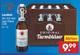 Aktuelles Landbier Angebot bei Netto Marken-Discount in Homburg ab 9,99 €
