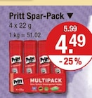 Spar-Pack von Pritt im aktuellen V-Markt Prospekt für 4,49 €