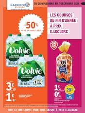 Prospectus E.Leclerc à Villeparisis, "LES COURSES DE FIN D'ANNÉE À PRIX E.LECLERC", 12 pages de promos valables du 26/11/2024 au 07/12/2024