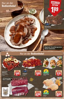 Braten im aktuellen REWE Prospekt (Aachen) Braten im REWE Prospekt "Dein Markt" mit 30 Seiten (Aachen)