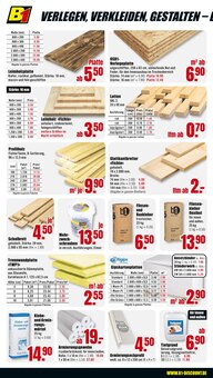 Arbeitsplatten Angebot im aktuellen B1 Discount Baumarkt Prospekt auf Seite 4