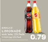 Aktuelles Limonade Angebot bei EDEKA in Dinslaken ab 0,79 €