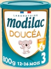 Lait en poudre Doucea Croissance 3 - Modilac - Intermarché Hyper Lait en poudre Doucea Croissance 3 - Modilac à 8,81 € dans le catalogue Intermarché Hyper