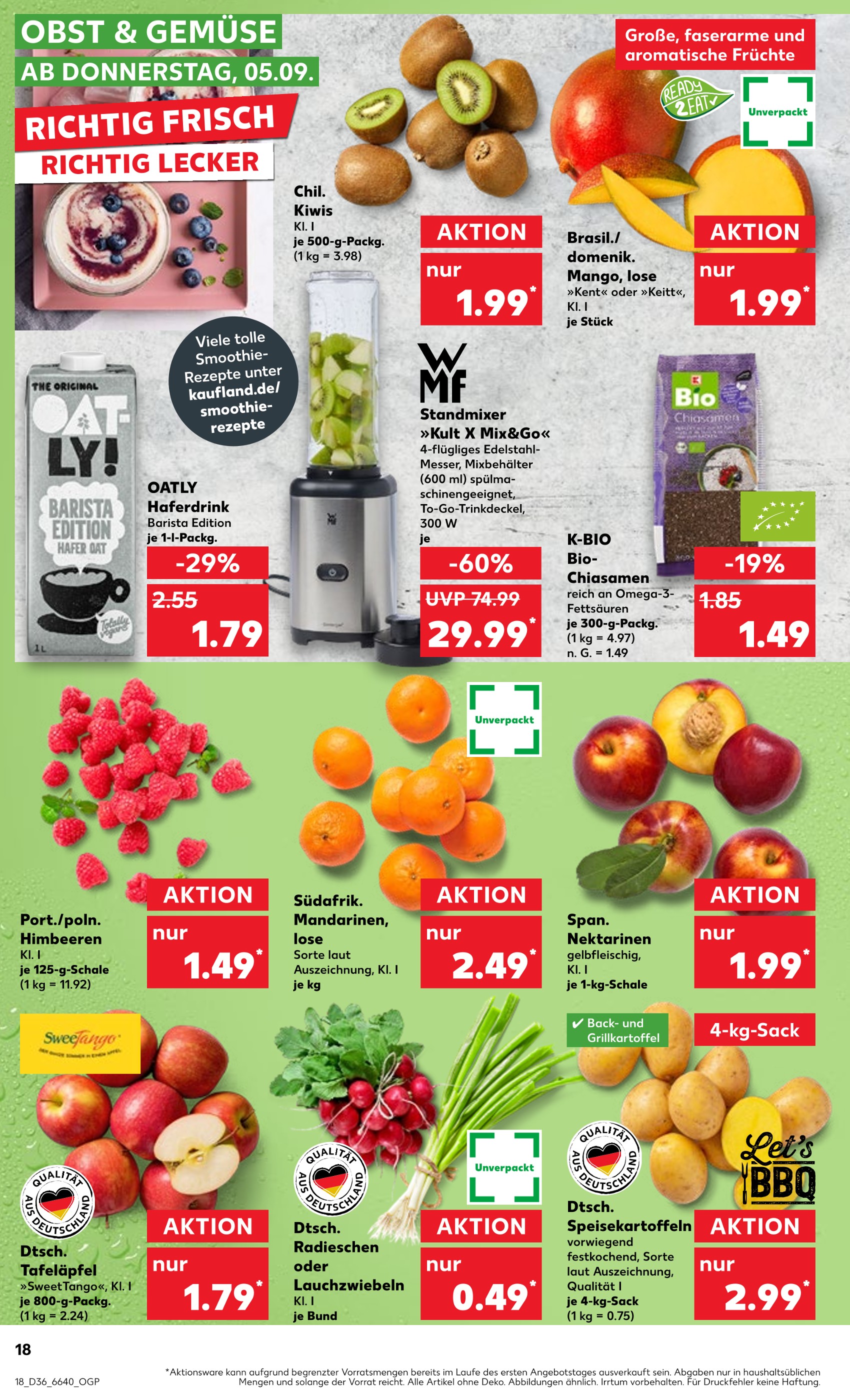 Aktueller Kaufland Prospekt mit Mixer, "KNÜLLER", Seite 27