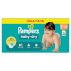 Couches "Giga Pack" - PAMPERS en promo chez Carrefour Bagnolet à 35,90 €