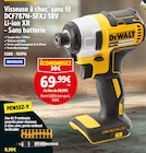 Visseuse à choc sans fil DCF787N-SFXJ 18V Li-ion XR - Sans batterie à Screwfix dans Lens Visseuse à choc sans fil DCF787N-SFXJ 18V Li-ion XR - Sans batterie à Screwfix dans Lens