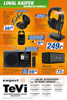 Kopfhörer im expert TeVi Prospekt "Top Angebote" mit 16 Seiten (Nürnberg)