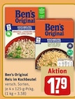 Reis im Kochbeutel Angebote von Ben’s Original bei REWE Braunschweig für 1,79 €