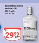 Berlin Dry Gin im Angebot bei GLOBUS in Neubrandenburg Berlin Dry Gin Angebote von Berliner Brandstifter bei GLOBUS Neubrandenburg für 29,99 €