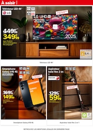 Prix et réduction Smartphone Samsung dans le prospectus Carrefour en cours Offre Smartphone Samsung dans le catalogue Carrefour du moment à la page 86