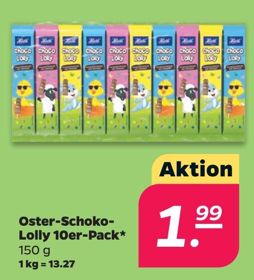 Oster-Schoko-Lolly 10er-Pack