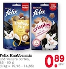Knabbermix oder Crispies im Angebot bei E center in Offenbach Knabbermix oder Crispies Angebote von Felix bei E center Offenbach für 0,89 €