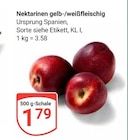 Nektarinen gelb-/weißfleischig Angebot in Zotzenheim Nektarinen gelb-/weißfleischig im aktuellen Prospekt bei GLOBUS in Zotzenheim