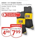 Arbeits-Socken im Angebot bei GLOBUS in Homburg Arbeits-Socken Angebote bei GLOBUS Homburg für 4,99 €