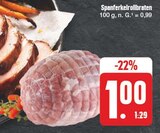 Spanferkelrollbraten Angebote von Metzgerfrisch bei EDEKA Freital für 1,00 €