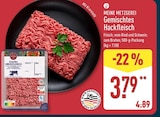 ALDI Nord Bad Oeynhausen - Gemischtes Hackfleisch Angebot im Prospekt Gemischtes Hackfleisch bei ALDI Nord im Bad Oeynhausen Prospekt für 3,79 €