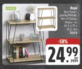 Regal Angebote von KESPER bei E center Bamberg für 24,99 €