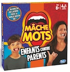 Mâche-mots Enfants contre Parents - Hasbro Gaming dans le catalogue La Grande Récré