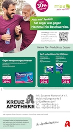 mea - meine apotheke Apotheken Prospekt der aktuellen Woche mit 4 Seiten, gültig von 01.10.2026 bis 31.10.2026, in Bürgel und Umgebung Aktueller mea - meine apotheke Apotheken Prospekt in Bürgel und Umgebung, "Unsere September-Angebote" mit 4 Seiten, 01.10.2026 - 31.10.2026