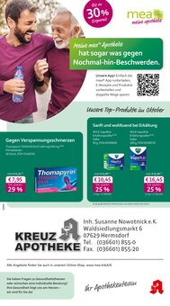 mea - meine apotheke Prospekt der KW 40 "Unsere September-Angebote" Aktueller mea - meine apotheke Prospekt "Unsere September-Angebote" Seite 1 von 4 Seiten