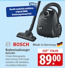 Aktuelles BOSCH Bodenstaubsauger BGDS2BA1 Angebot bei famila Nordost in Lübeck ab 89,00 €