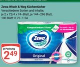 Aktuelle Toilettenpapier Angebote bei GLOBUS in Duisburg Aktuelles Wisch & Weg Küchentücher Angebot bei GLOBUS in Duisburg ab 2,49 €