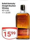 Kentucky Straight Bourbon Whiskey im Angebot bei GLOBUS in Trier Kentucky Straight Bourbon Whiskey Angebote von Bulleit bei GLOBUS Trier für 15,99 €