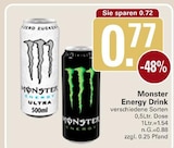 Energy Drink Ultra im WEZ Prospekt zum Preis von 0,77 €