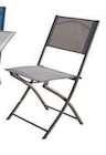Chaise pliante - U Express à Carpentras Chaise pliante en promo chez U Express Carpentras à 24,99 €