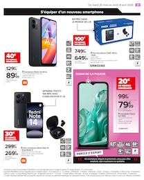 Offre Écouteurs Bluetooth dans le catalogue Carrefour du moment à la page 23