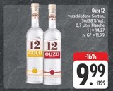 Aktuelles Ouzo 12 Gold Angebot bei E center in Dresden ab 9,99 €