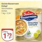 GLOBUS Hermsdorf - Sonnen Bassermann Angebot im Prospekt Sonnen Bassermann bei GLOBUS im Hermsdorf Prospekt für 1,79 €