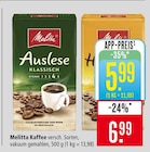 Auslese Klassisch im Angebot bei Marktkauf in Lörrach Auslese Klassisch Angebote von Melitta bei Marktkauf Lörrach für 5,99 €
