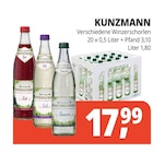 Getränke Hörl Beilngries - Winzerschorle Angebot im Prospekt Winzerschorle bei Getränke Hörl im Beilngries Prospekt für 17,99 €