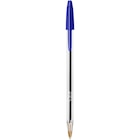 BIC Cristal - Stylo à bille - bleu - 1 mm - pointe moyenne à Bureau Vallée dans Plesder