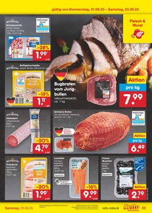 Fisch im Netto Marken-Discount Prospekt "Aktuelle Angebote" mit 53 Seiten (Mönchengladbach)