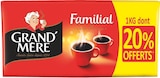 Café moulu - GRAND’MÈRE - Supermarchés Match à Calais Café moulu - GRAND’MÈRE en promo chez Supermarchés Match Calais à 11,15 €
