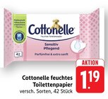 Aktuelle Toilettenpapier Angebote bei EDEKA in Mannheim Aktuelles feuchtes Toilettenpapier Angebot bei EDEKA in Mannheim ab 1,19 €