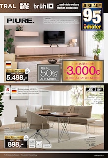 Fernsehsessel im Möbel Inhofer Prospekt "95 JAHRE JUBILÄUM" mit 20 Seiten (Ingolstadt)