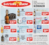 Aktueller Getränke Oase Prospekt mit Bier, "Aktuelle Angebote", Seite 1