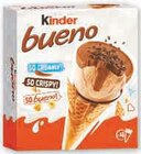 Cones Crème Glacée Bueno Classique - GLACEE KINDER - Super U à Villeurbanne Cones Crème Glacée Bueno Classique - GLACEE KINDER en promo chez Super U Villeurbanne à 1,82 €