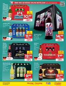 Wasser im Netto Marken-Discount Prospekt "Aktuelle Angebote" mit 73 Seiten (Cottbus)