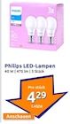 LED-Lampen Angebote von Philips bei Action Bottrop für 4,29 €