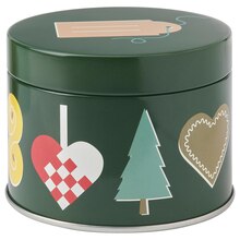 Dose mit Deckel Weihnachtsmuster bunt Angebot in Burgwedel im aktuellen Prospekt bei IKEA in Burgwedel