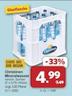 Mineralwasser von Christinen im aktuellen famila Nordwest Prospekt