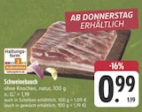 Schweinebauch im Angebot bei E center in Nürnberg Schweinebauch Angebote bei E center Nürnberg für 0,99 €