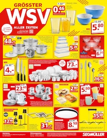 Tafel-Set im Segmüller Prospekt "Super Spartage" mit 6 Seiten (Nürnberg)