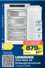 IFNd 3924-22 Einbaugefrierschrank Angebote von Liebherr bei EURONICS Soest für 879,00 €